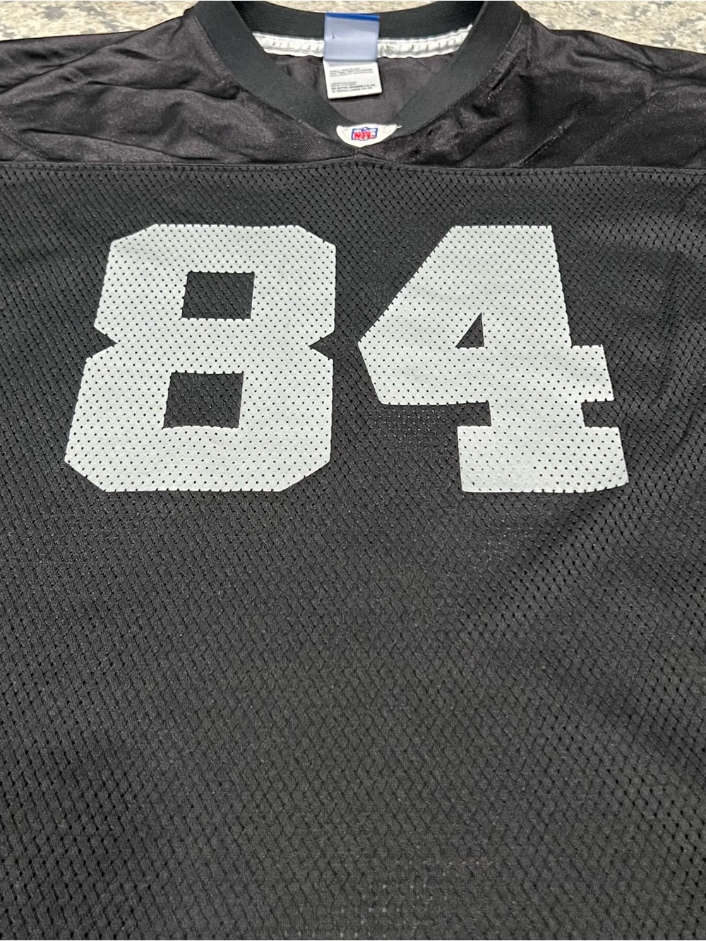Reebok NFL Oakland Raiders Jerry Porter Football Jersey Youth XL 18 20 - Picture 8 of 11